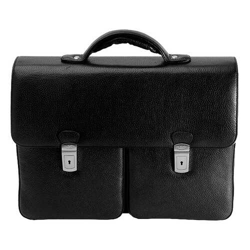 Портфель мужской Dr.Koffer P402228-02 черный в Кропп