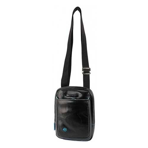 Сумка мужская кожаная Piquadro Blue Square CA3084B2 черная в Кропп