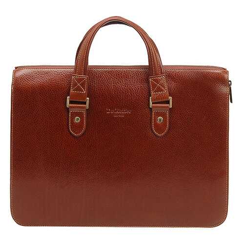 Сумка-папка для документов мужская Dr.Koffer B500050-02 коричневая в Кропп