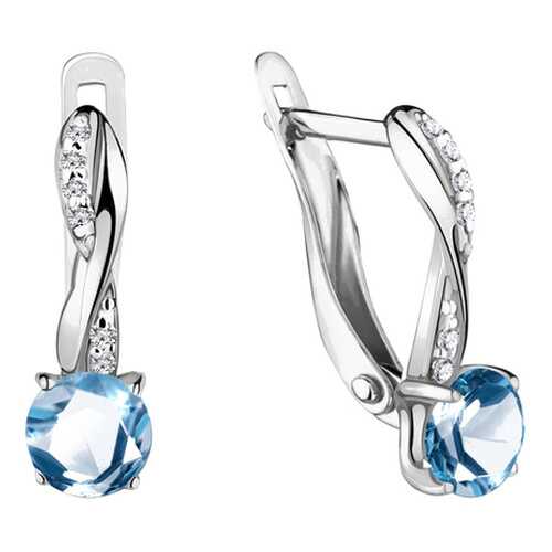 Серьги Aquamarine 4406105А.5 в Кропп