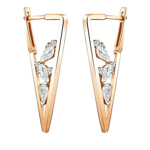 Серьги Aquamarine 48219А.6 в Кропп