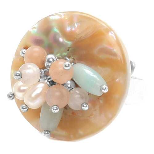 Кольцо женское Nature Bijoux NB20.1-19-23702 бежевое/голубое в Кропп