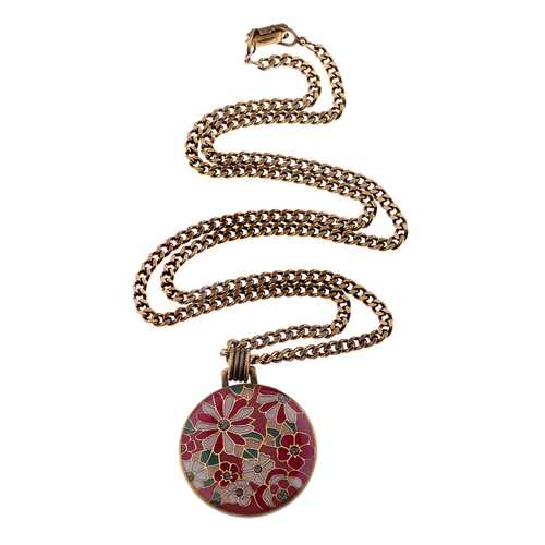 Колье CLARA BIJOUX B75348 R малиновое/красное в Кропп