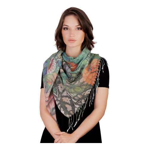 Платок женский Le Motif Couture GDF17-358 разноцветный в Кропп