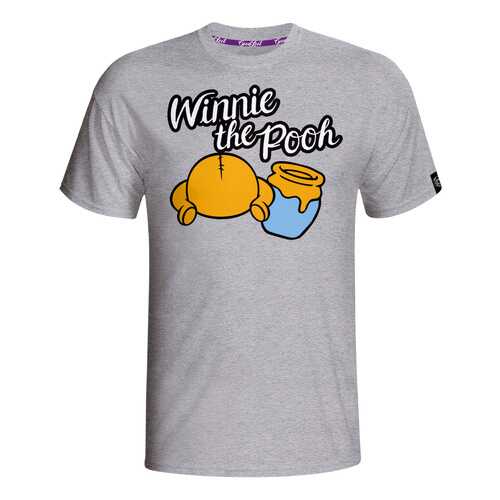 Футболка мужская Good Loot Winnie The Pooh серая XL в Кропп