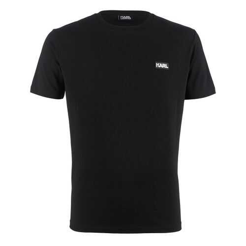 Футболка мужская Karl Lagerfeld 755027501221 черная XXL в Кропп