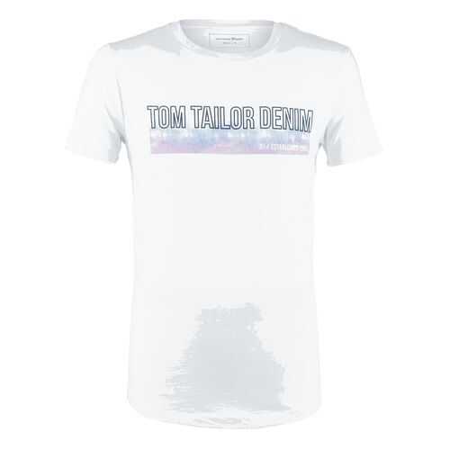 Футболка мужская TOM TAILOR 1017766-20000 белая XXL в Кропп