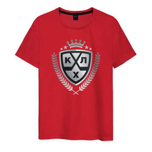 Футболка мужская ВсеМайки 1415371 красная XXXL в Кропп