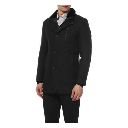 Пальто мужское CARAVAN WOOL МАНИСЬЕ синий 56 RU в Кропп