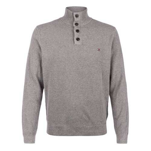 Джемпер мужской Tommy Hilfiger MW0MW12258 P9W серый L в Кропп