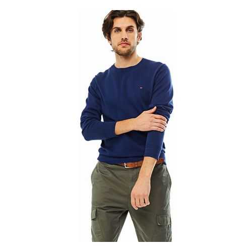 Джемпер мужской Tommy Hilfiger MW0MW14415 синий XXL в Кропп