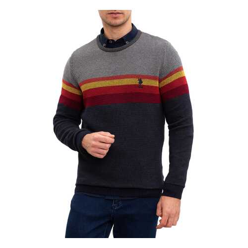 Джемпер мужской U.S. POLO Assn. G081SZ0TK0TORINSK9 синий S в Кропп