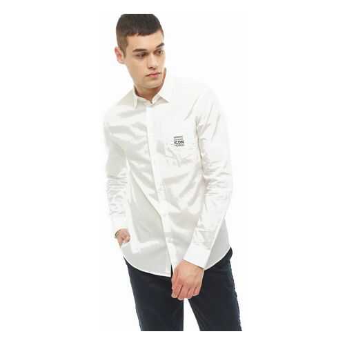 Рубашка мужская Armani Exchange 8NZCP1 ZNBJZ белая XL в Кропп