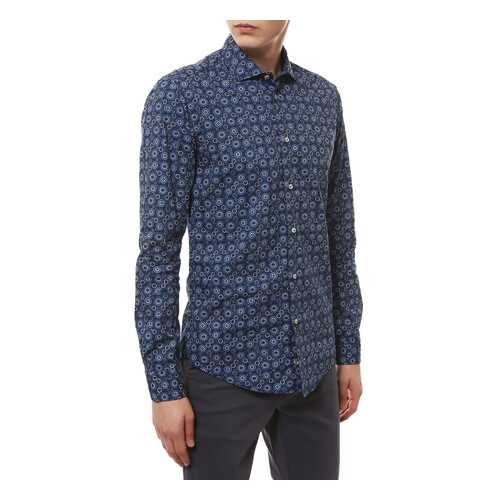 Рубашка мужская BRIAN DALES BS50W ST6960.001 синяя 40 IT в Кропп
