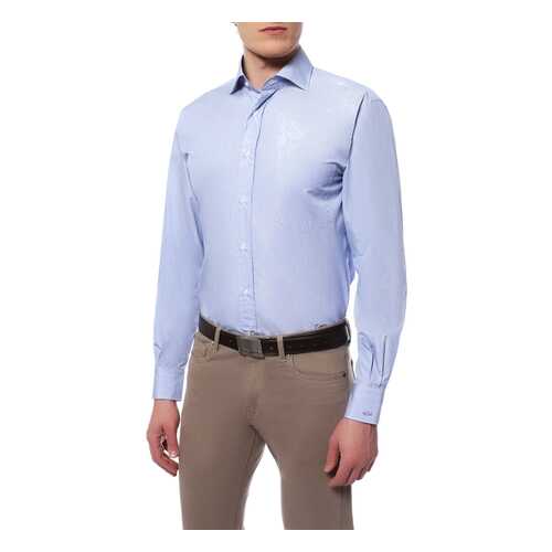 Рубашка мужская PAUL&SHARK I12P1445/014 голубая 41 IT в Кропп