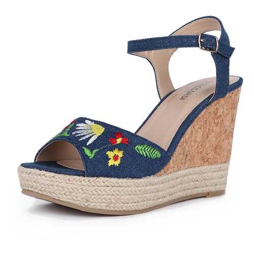 Босоножки женские T.Taccardi 01806040 синие 38 RU в Кропп