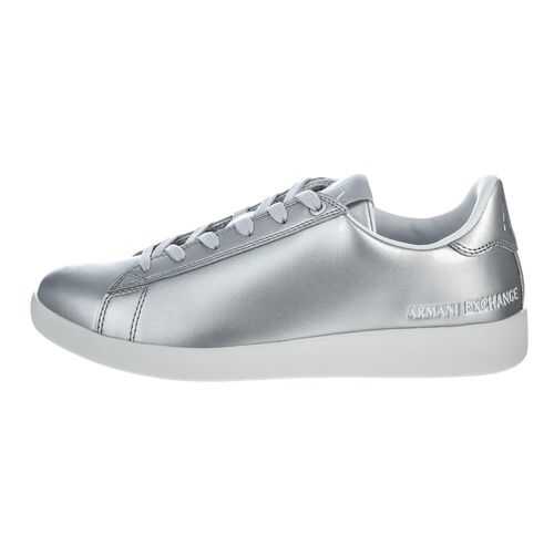 Кеды женские Armani Exchange XDX032 XV161 серебристые 36 IT в Кропп