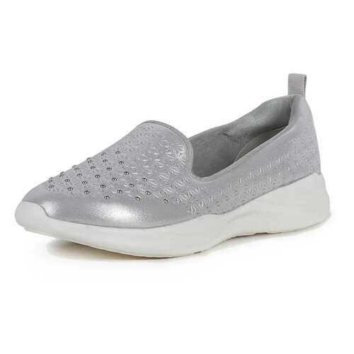 Слипоны женские Alessio Nesca Comfort ZS20S-55 серебристые 41 RU в Кропп