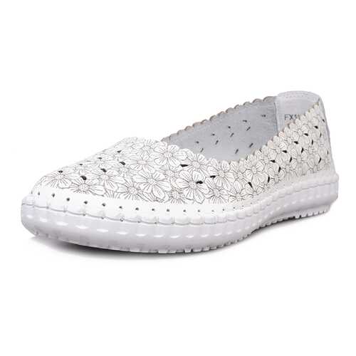 Эспадрильи женские Alessio Nesca Comfort 710017468 белые 36 RU в Кропп