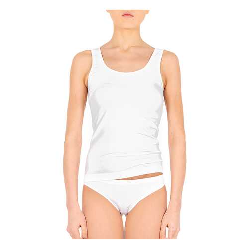 Майка женская Pompea белая L/XL в Кропп