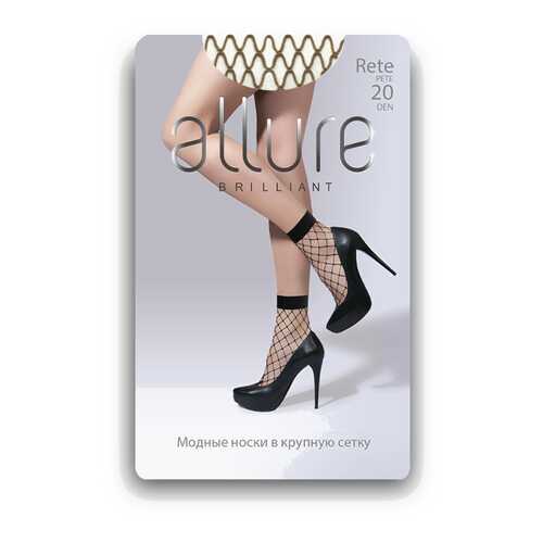 Капроновые носки женские ALLURE ALL RETE maxi 20 бежевые 23-25 в Кропп