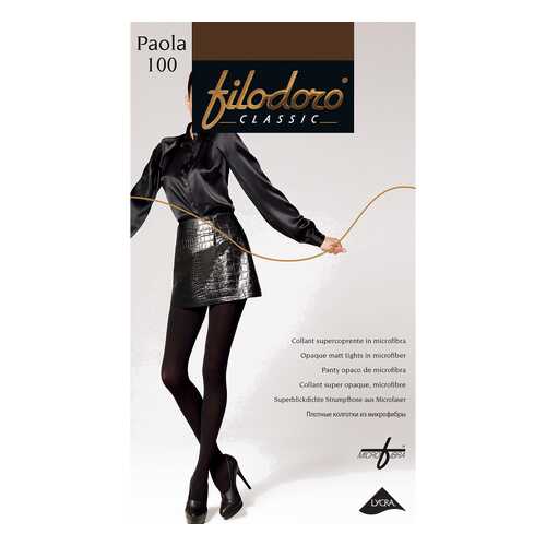 Колготки Filodoro Classic PAOLA 100/Coffee/4 (L) в Кропп