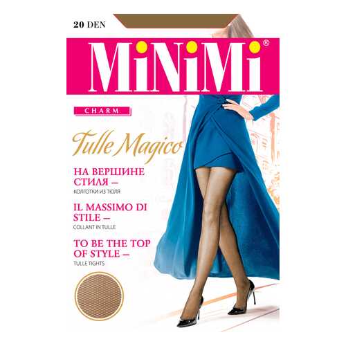 Колготки MiNiMi TULLE MAGICO, daino min, 3/M в Кропп