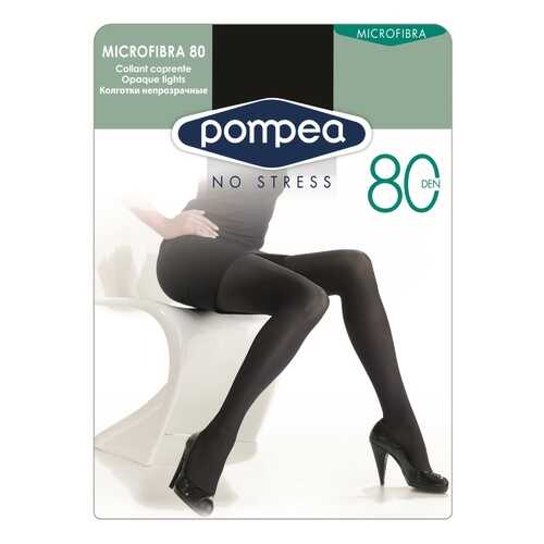 Колготки женские Pompea Microfibra 80 den черные 2 в Кропп
