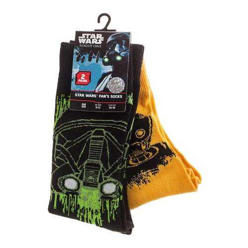 Носки унисекс Good Loot Star Wars Rogue One черные 39-46 в Кропп