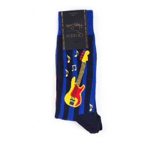 Носки унисекс Happy Socks Happy Socks x Queen Another One Bites The Dust синие 41-46 в Кропп