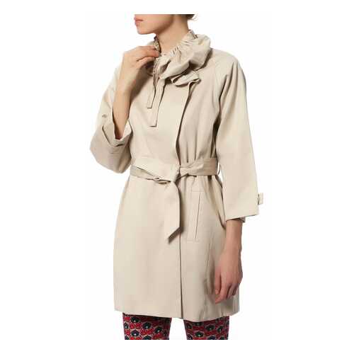 Тренч женский Diane von Furstenberg S2672245P11 бежевый 2 US в Кропп