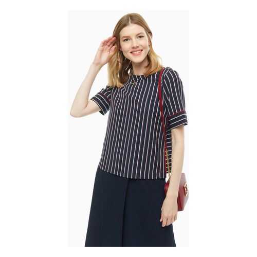 Блуза женская Tommy Hilfiger WW0WW25308 503 синяя 2 US в Кропп