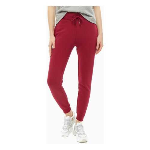 Брюки женские Tommy Hilfiger WW0WW25256 840 бордовые S в Кропп