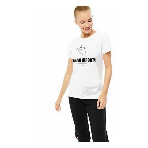 Футболка женская Armani Exchange 3HYTBR YJG3Z белая L в Кропп