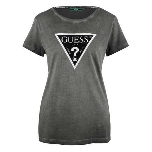 Футболка женская Guess W0YI13-R5JK1 серая S в Кропп