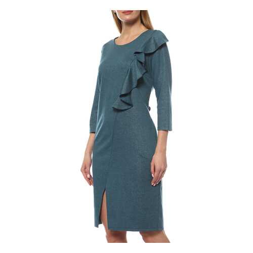 Платье женское Classic Fashion CD-1218-5N зеленое 56 EU в Кропп