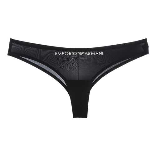 Трусы женские Emporio Armani 162948 0P284 черные L в Кропп