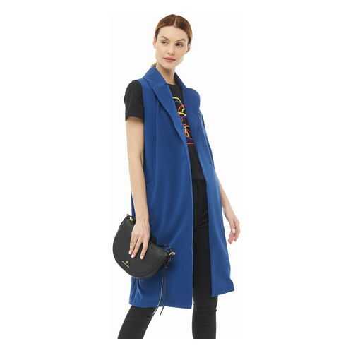 Жилет женский D&M by 1001DRESS DM01676BL синий XS в Кропп